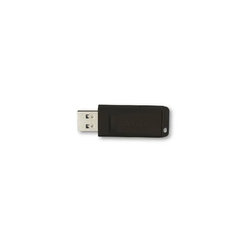 Flashmemory Verbatim 64GB Slider Negro USB 2.0