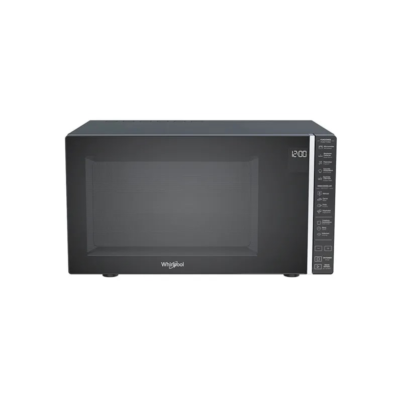 Microondas Whirlpool WM1811B 30 Litros Control Digital 7 Niveles 900W Negro