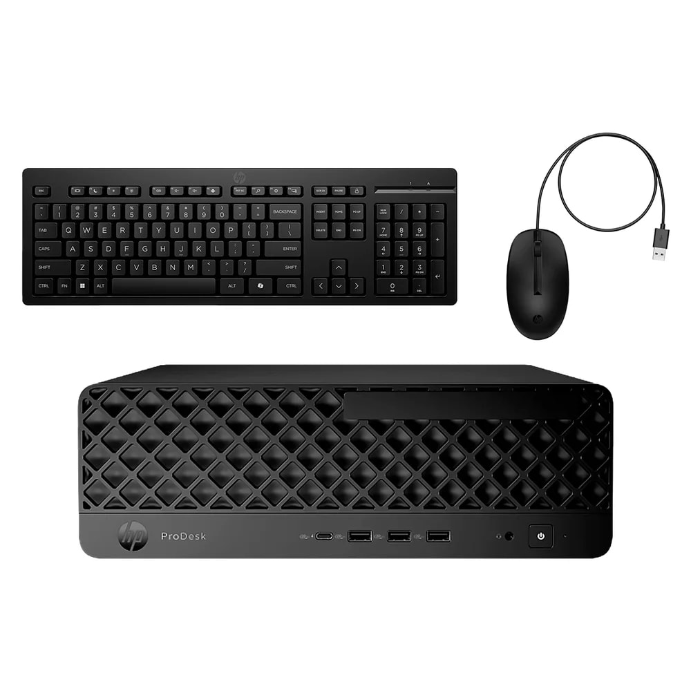 Computador Desktop HP ProDesk 4 AIG1i Intel Ultra 7 265 16GB-DDR5 512GB W11-Pro SFF Negra