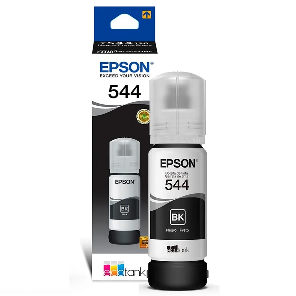 Botella Epson T544120 Negra L3110 L3250