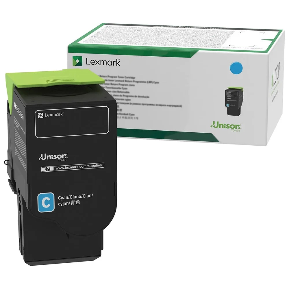 Toner Lexmark Cian Alto Rendimiento