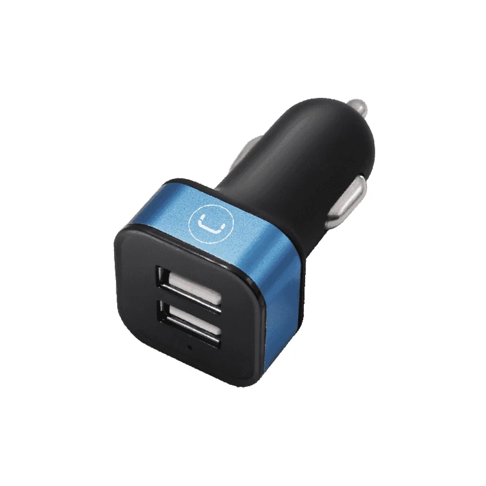 Cargador de auto Unno Tekno PW5021BK dual USB