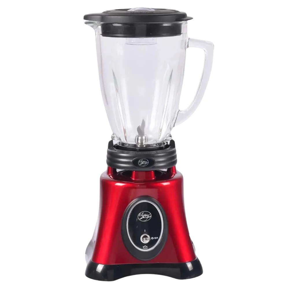 Licuadora Profesional Electric Life de alta potencia 1.5 litros roja