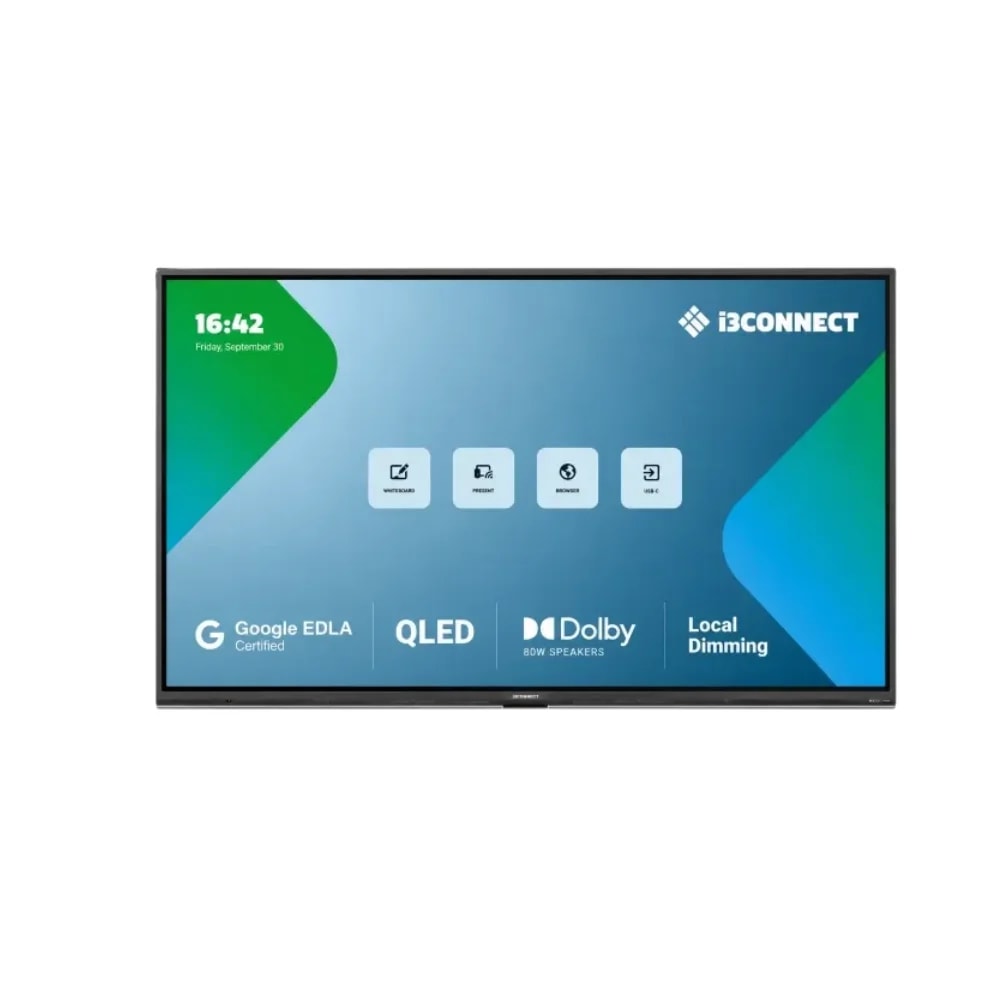Pantalla I3-connect Aspen 86″ Incluye soporte de pared