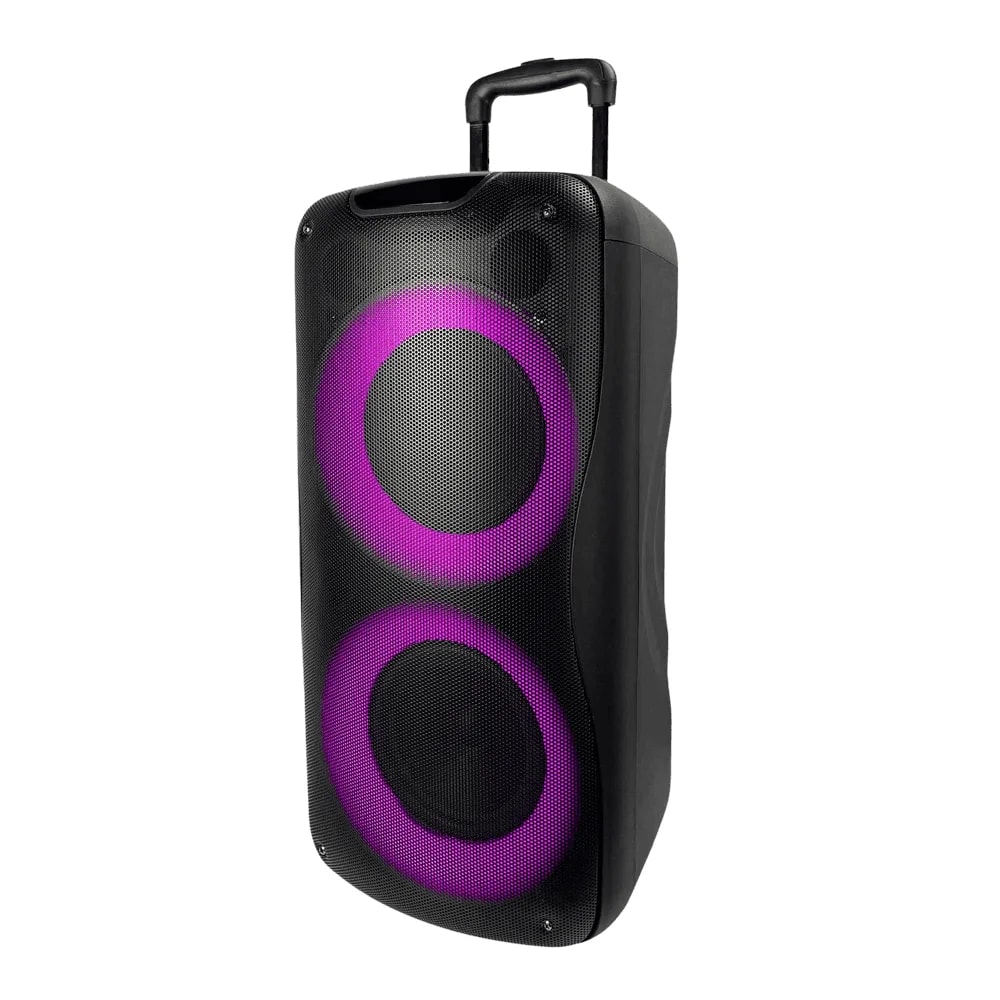 Parlante Unno Tekno SP9436BK para fiestas Soundblast 100 6500 watts (PMPO) TWS radio FM bluetooth