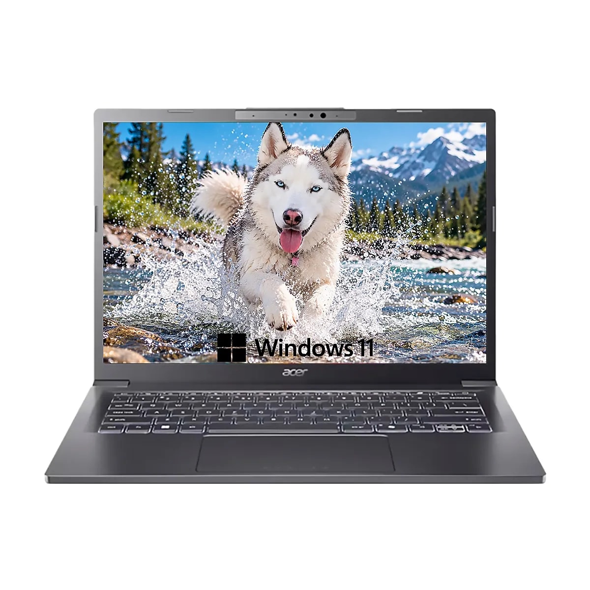 Laptop Acer Aspire 14 AI Copilot Intel Ultra 7 256V 16GB 1TB-M.2 14Inch HDMI 4USB W11-H Iron