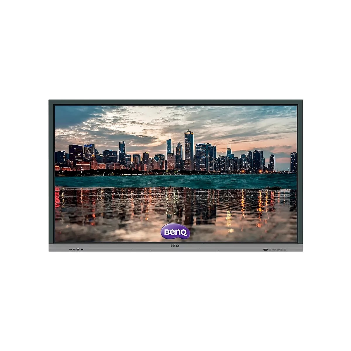 Monitor Ben-q 65INCH Inter. RE-6501 Edu. IPS Dled 4K 3840X2160 Touch VGA 3HDMI DP USB Black