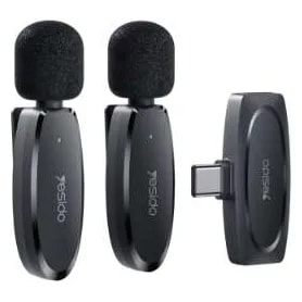 Micrófono inalámbrico doble Yesido KR13 USB-C