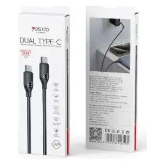 Cable Yesido CA175 USB-C a USB-C 60W