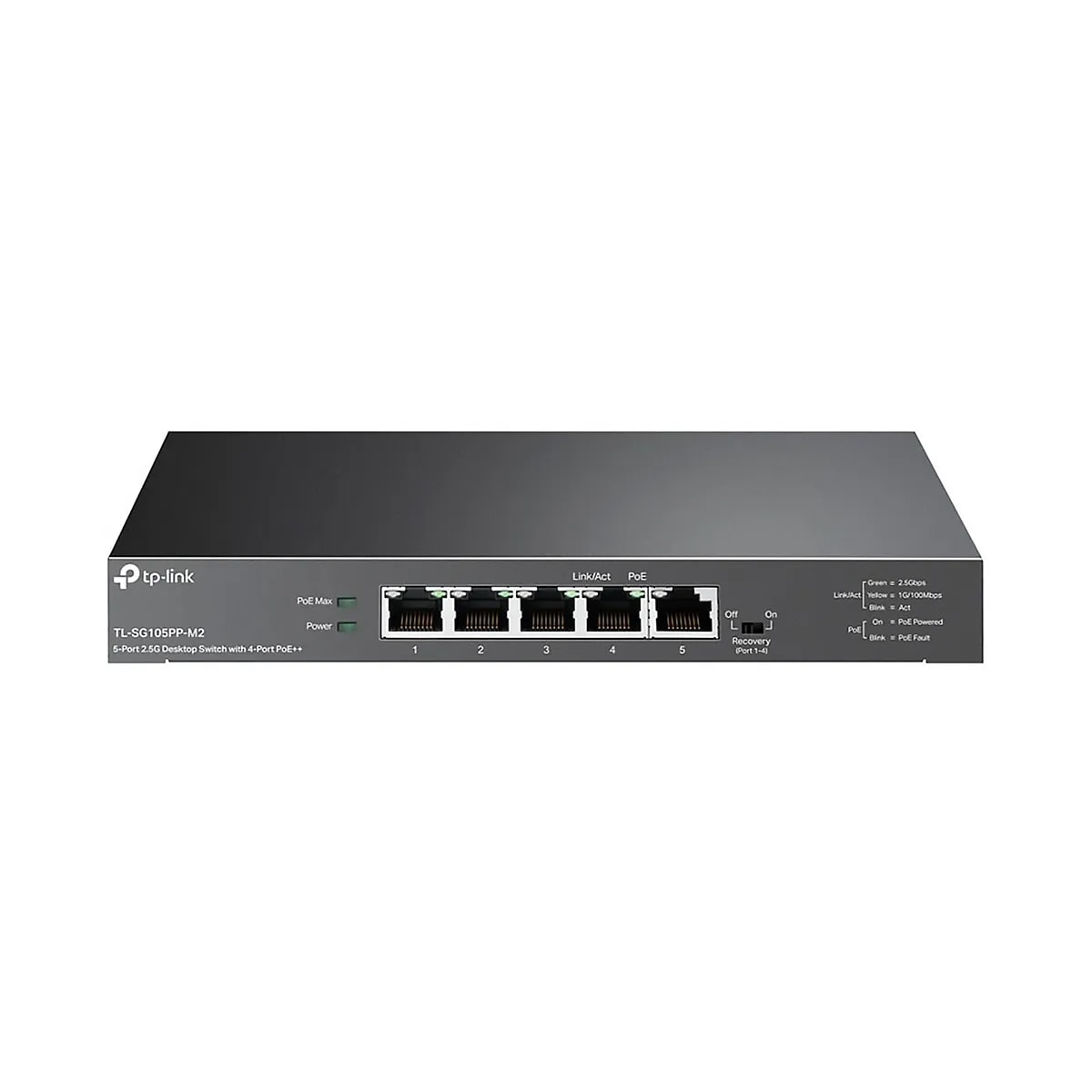 Switch TP-Link 5-Port 2.5G Desktop with 4-Port PoE Plus-Plus