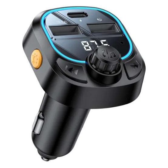 Cargador para auto con transmisor FM Yesido Y70