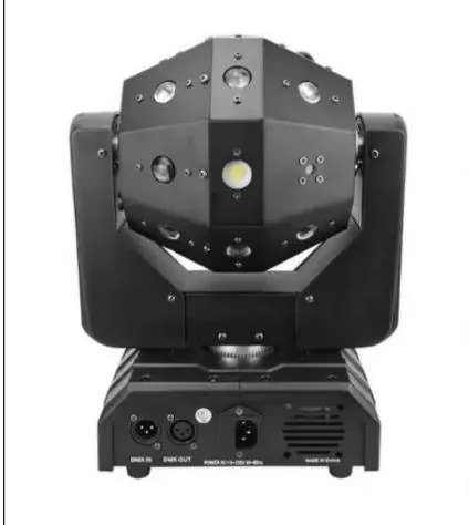 Cabeza Móvil LED 3 en 1 con Láser y Estrobo 120W