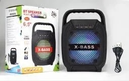 Parlante Bluetooth Portátil 6.5" X-Bass con Luces LED
