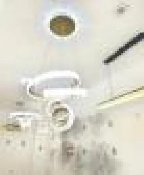 Lámpara Colgante LED Moderna de Anillos en Cascada