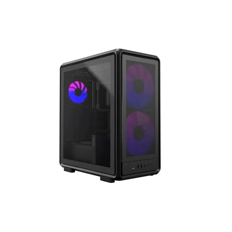 Case Cooler Master MID Tower Masterframe 500 Mesh Black 2X200MM ARG Front 1X120MM Rear