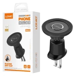 Soporte Vehicular LDNIO MA22 Compatible MagSafe Negro