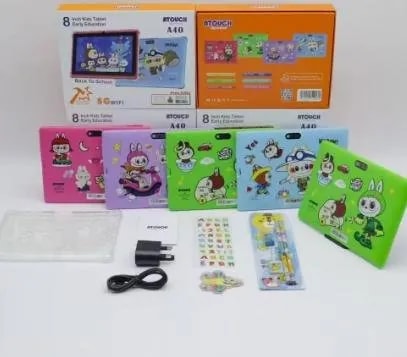 Tablet Infantil 8" WiFi 1GB+16GB con Funda de Personajes
