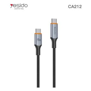 Cable Yesido CA212 USB-C a USB-C 140W