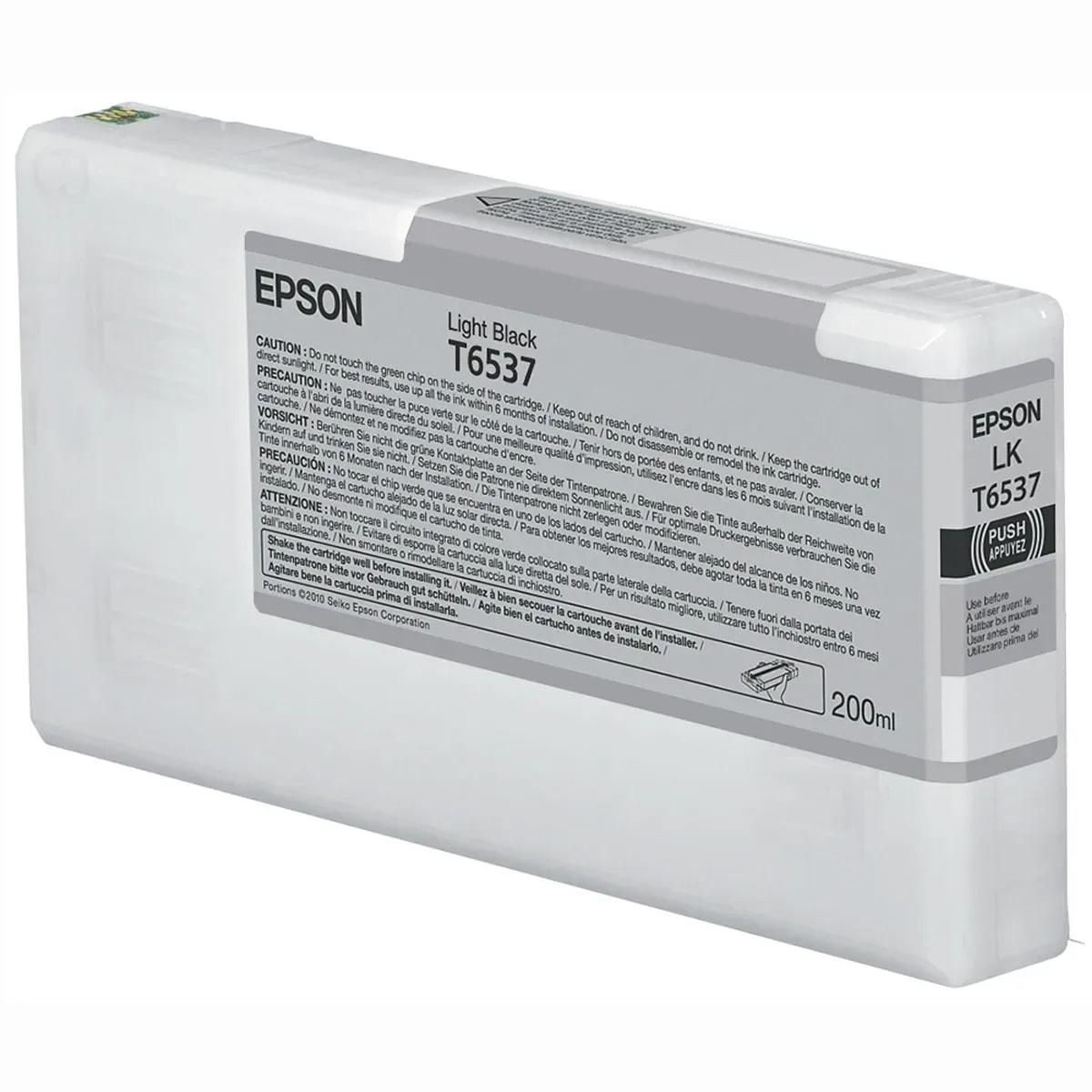 Cartucho Epson T653700 Stylus PRO 4900 Light Negro 200ML