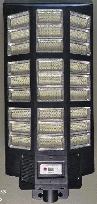 Lámpara Solar LED para Calle 1500W Reflectores Angulados