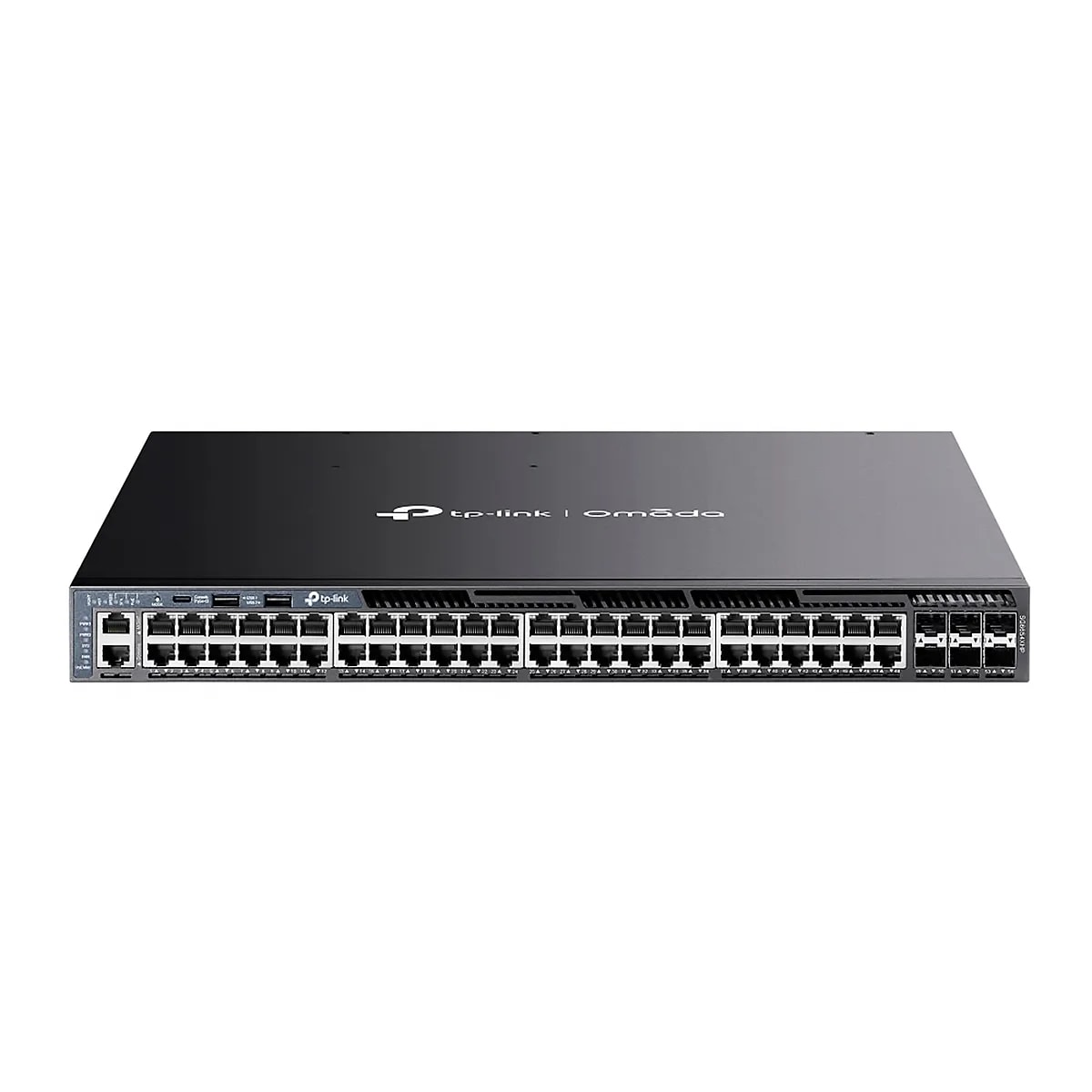 Switch Omada L3 Stackable de 48 puertos Gigabit PoE Plus y 6Puertos a 10G