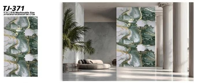 Papel Tapiz Autoadhesivo Mármol Verde y Blanco en Rollo