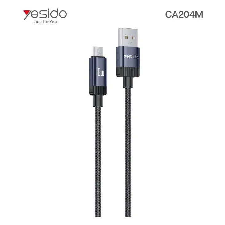 Cable Yesido CA204M USB a Micro USB