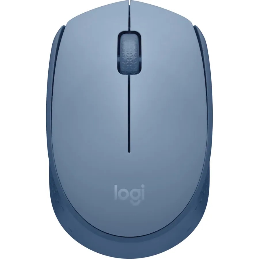 Mouse Logitech M170 / Wireless / 3 Botones / 2.4 GHZ / Intrrup. Encd-apgdo / Bluegrey Clamshell /