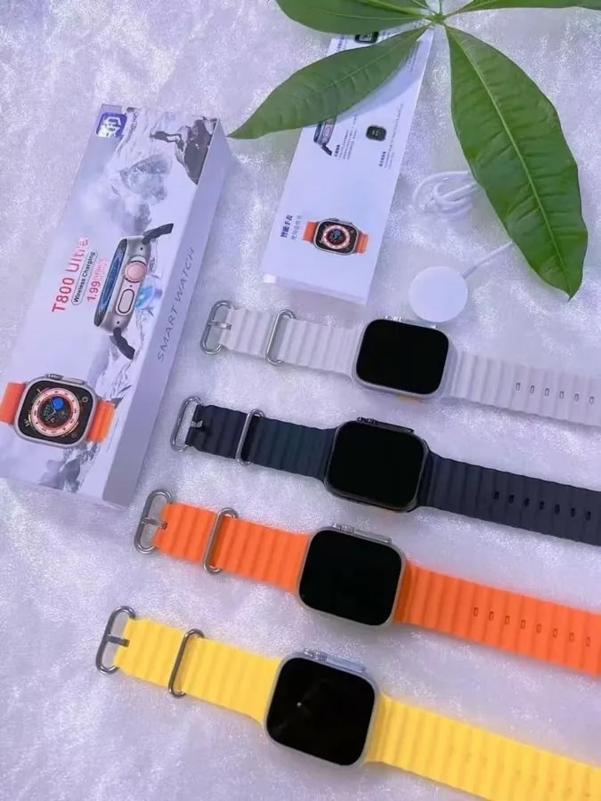 Smartwatch T800 Ultra con Pantalla Táctil y Correa Deportiva