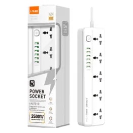 Regleta Cortapicos LDNIO SC5614 17W 6P 6USB +5TOMAS