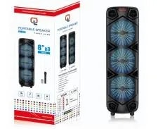 Torre de Sonido Bluetooth Triple 8" con Luces LED