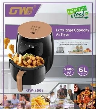 Freidora de Aire Digital GW 6 L 2400W