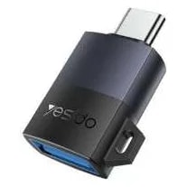 Adaptador OTG USB hembra a USB-C Yesido GS31