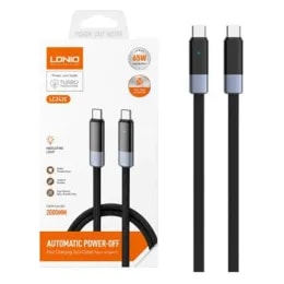 Cable LDNIO LC242C 2M 65W USB-C a USB-C