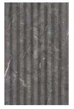 Panel de Pared WPC Acanalado Mármol Gris 10x0.9 cm x 2.9 m