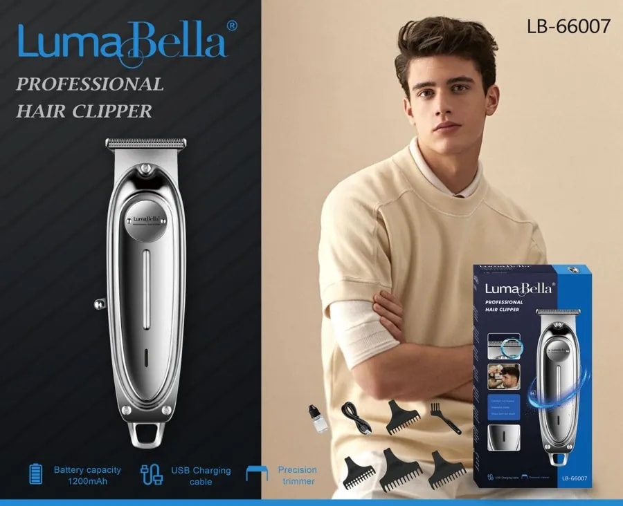 Cortadora de Cabello Profesional Recargable Luma Bella