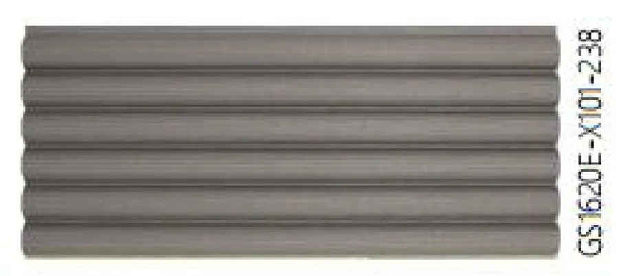 Panel de Pared WPC Ondulado Gris Claro 16x1.4 cm x 2.9 m