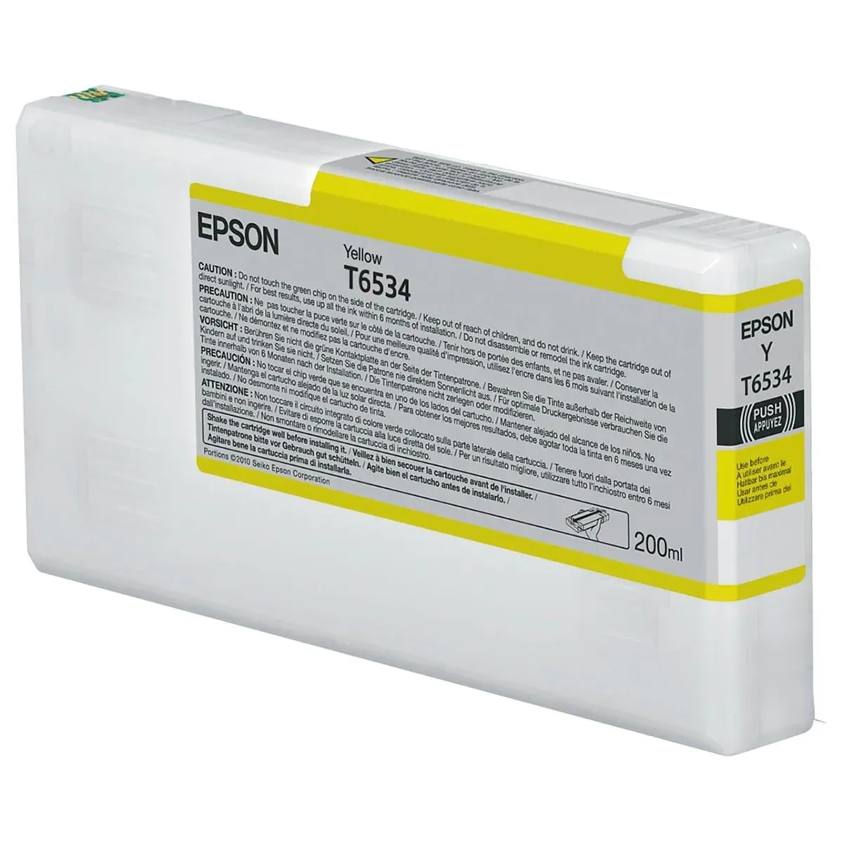 Cartucho Epson T653400 Stylus PRO 4900 Amarillo 200ML