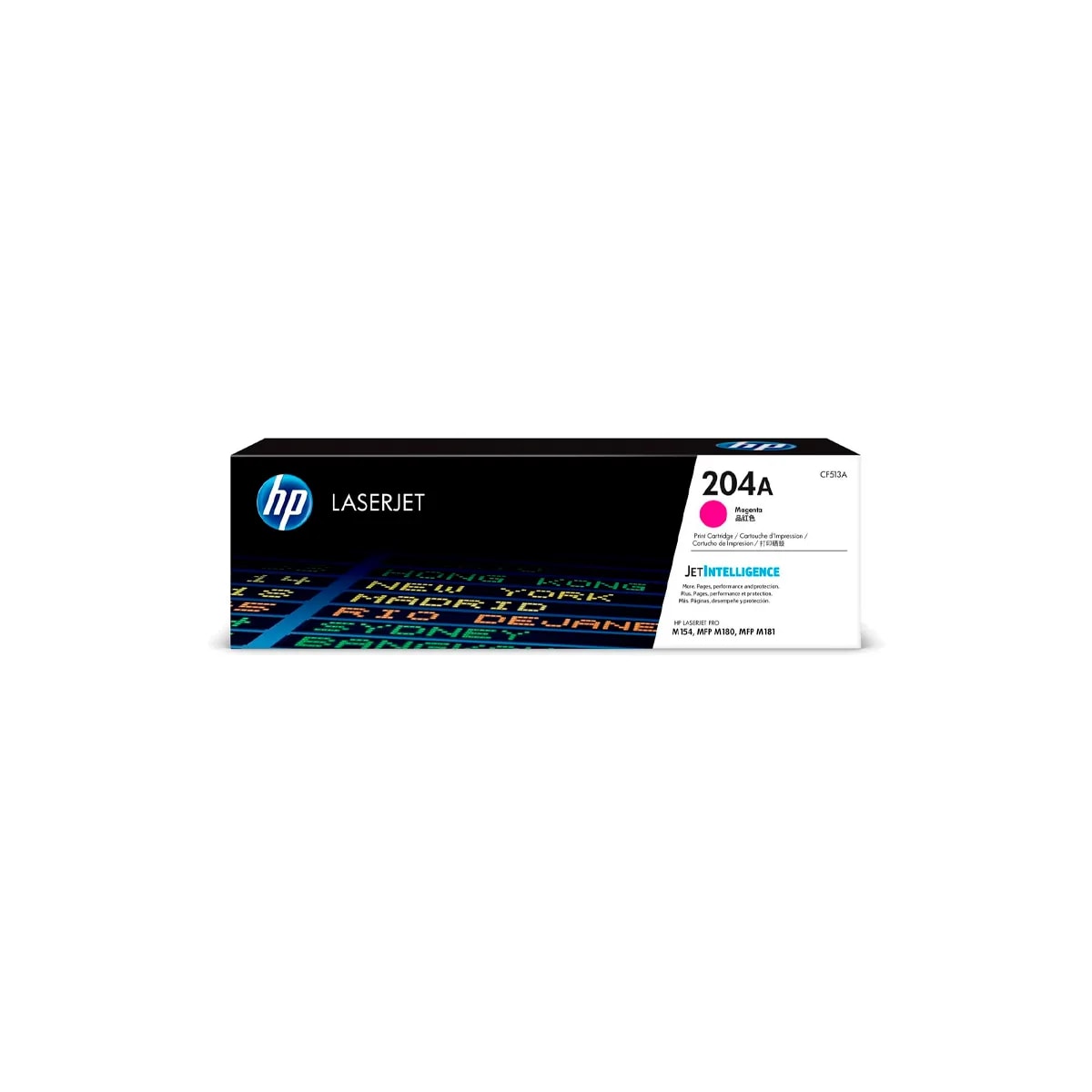 Toner HP 204A Toner Magenta Laserjet M154NW / M180NW 900 PAG CF513A