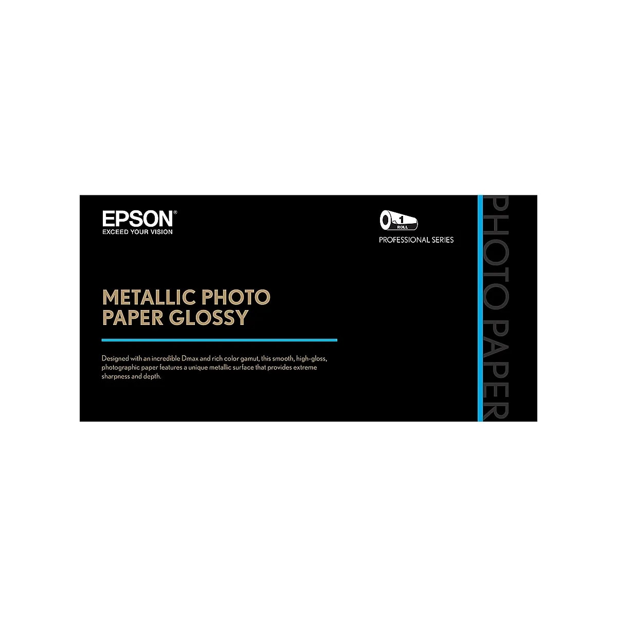 Papel Epson Metallic Photo Glossy 44X100 Roll