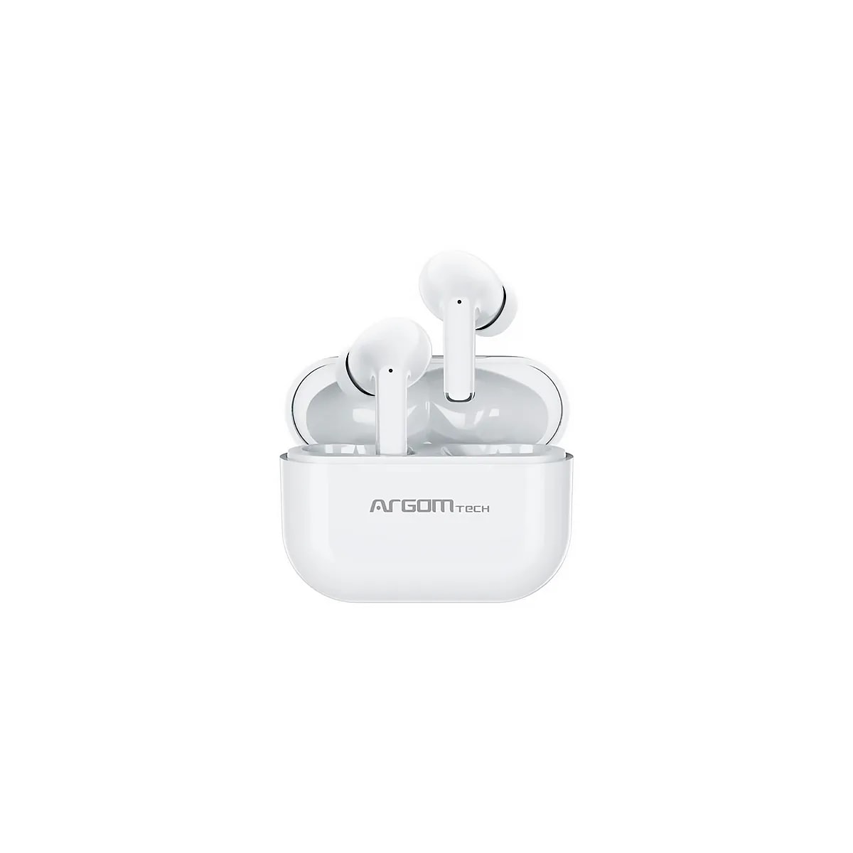 Audífonos Argom ARG-HS-5072 Bluetooth Skeipods E72 Cancelacion de Ruido White