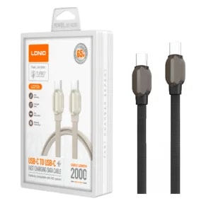 Cable LDNIO LC212C 2M 65W USB-C a USB-C
