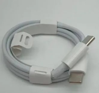 Cable USB-C a USB-C Blanco 1 m