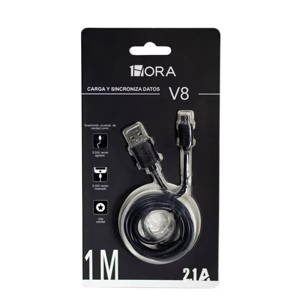 Cable de carga V8 1MT SMS-BP11