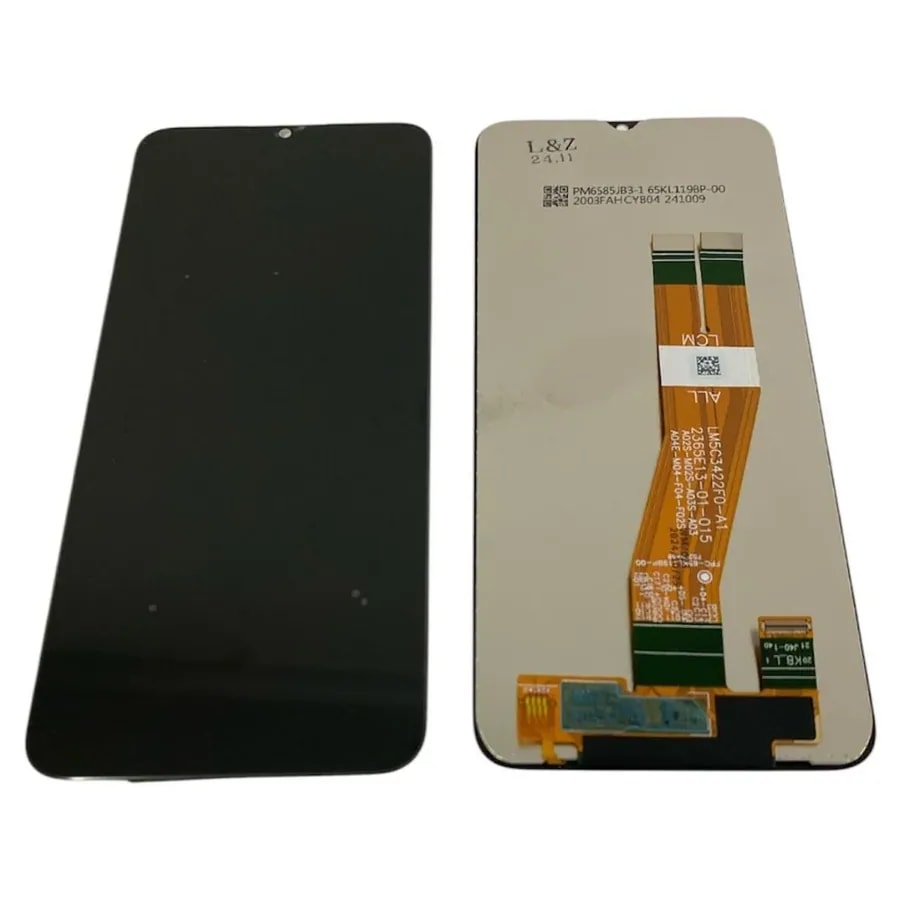 Pantalla a02s/a03/a03s/a04e (flex amarillo) or sin marco (***r y a***)