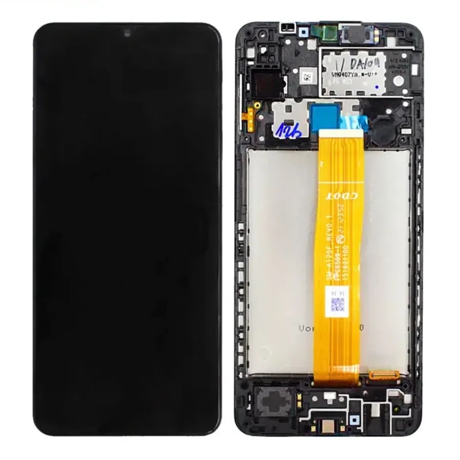 Pantalla Samsung A12 A125 negro original