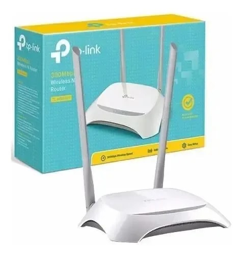 Router tp-link tl-wr840n 2.4GHZ: 300MBPS 10/100mbps 2 ant. mod access point, extensor