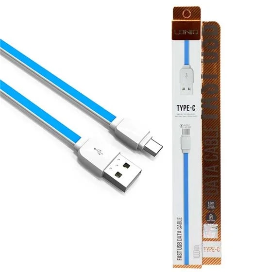 Cable ldnio XS-07C 1M 12W 2.1A usb-tc