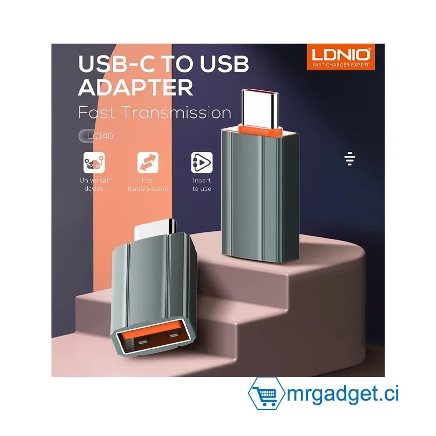 Adaptador ldnio LC140 tc to USB