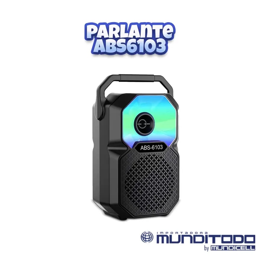 Parlante ABS6103 6.5pulgx1 + mic